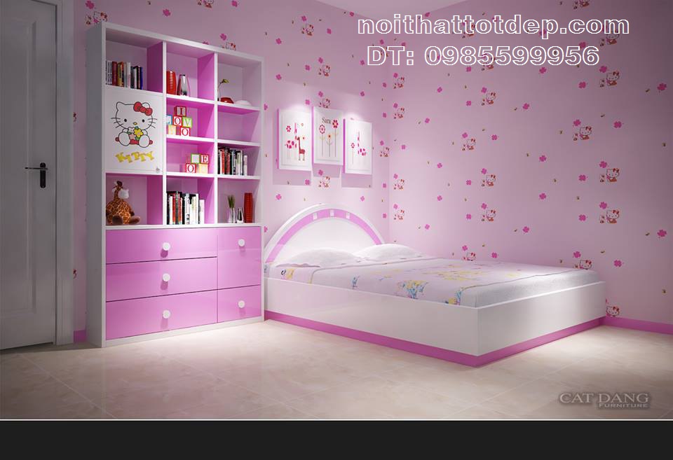 giường ngủ đôi trẻ em